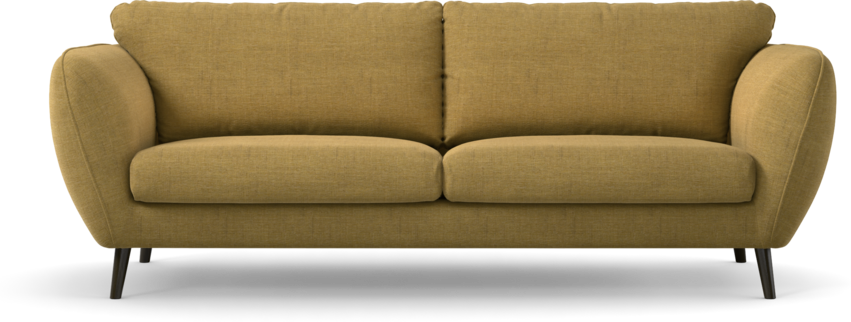 Madison Lux - 3-sits soffa - Gul