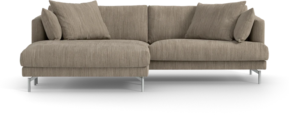 Harper - 4-sits med schäslong XL vänster - Beige