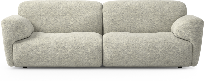 Bobby - 4-sits soffa - Grå