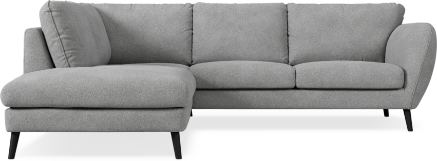 Madison Lux - 2-sits soffa med divan vänster - Vit