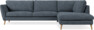 Madison Lux - 3-sits soffa med divan höger - Vit
