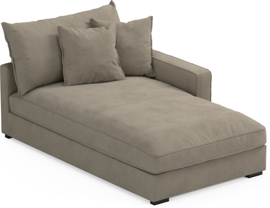 Rossi - Schäslong höger - Beige