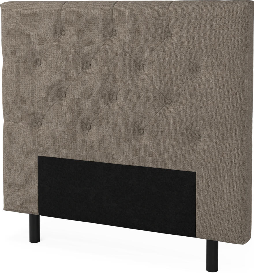 Delux Pikerad Låg - Sänggavel, 90-210 cm