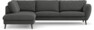 Madison - 3-sits soffa med divan vänster - Grå