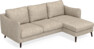 Madison - 2-sits soffa med schäslong höger - Beige