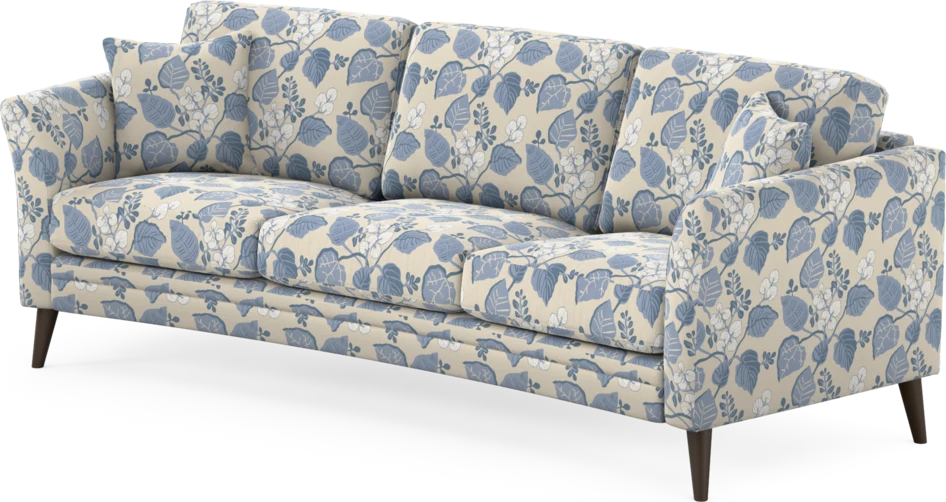 Eden - 3-sits soffa svängd - Flerfärgad