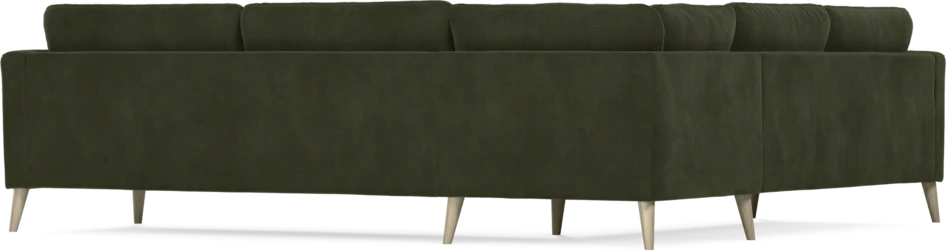 Bridge - Hörnsoffa, 2+3-sits - Grön