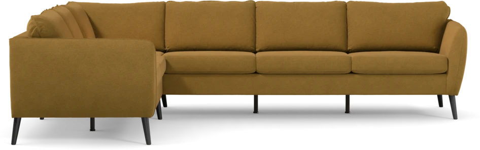 County - Hörnsoffa, 2+3-sits - Gul