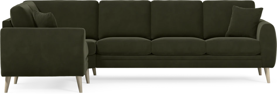 Eden - Hörnsoffa, 1+3-sits - Grön