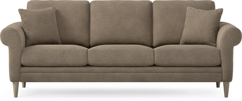 Eden - 3-sits soffa - Brun