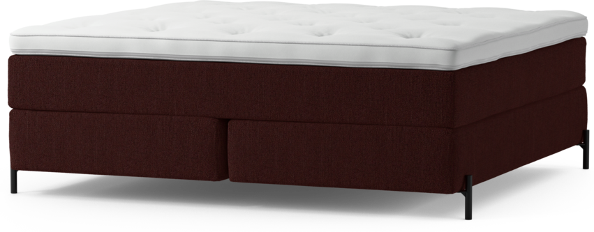 Delux Dream - Kontinentalsäng, dubbelsäng med bäddmadrass och sängben