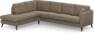Eden - 3-sits soffa med divan - Brun