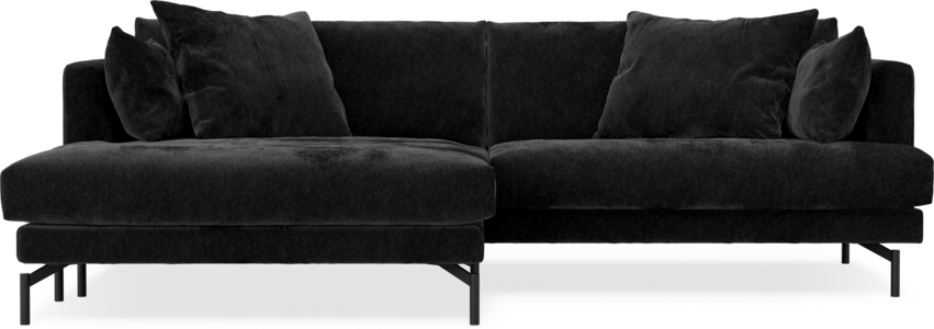 Harper - 4-sits med schäslong XL vänster - Grå