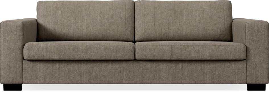 Nevada - 3-sits soffa - Brun