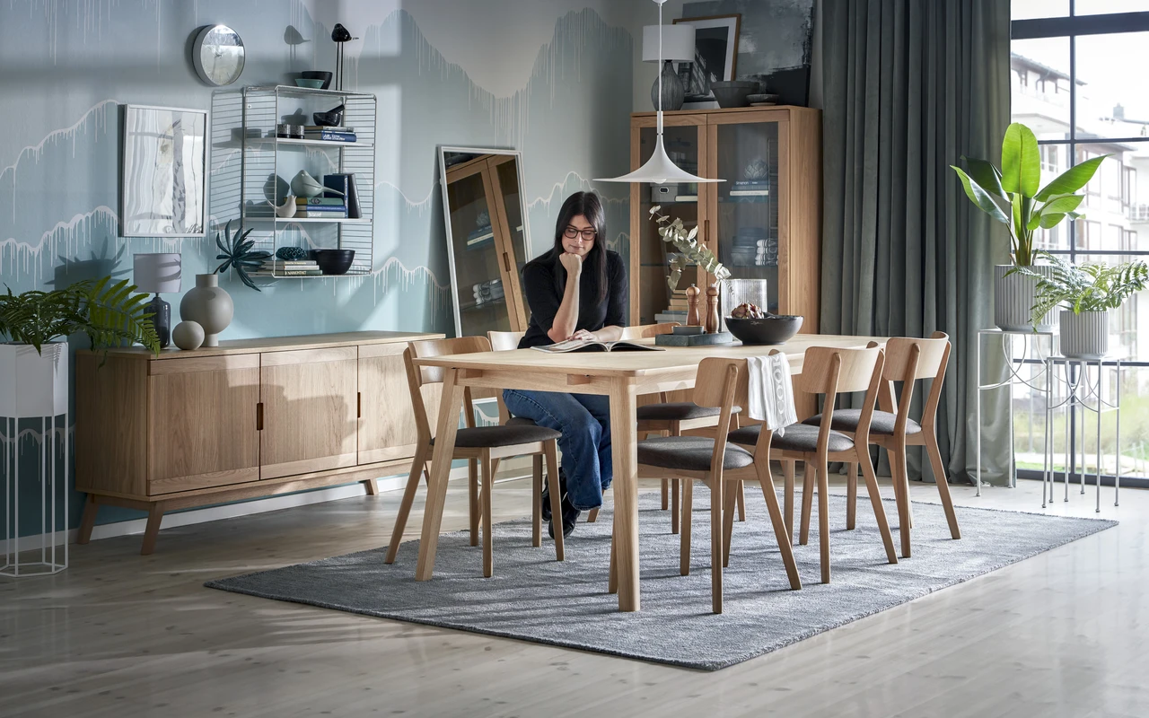 Vilgot - Matgrupp med 4 stolar Vilgot - inspiration