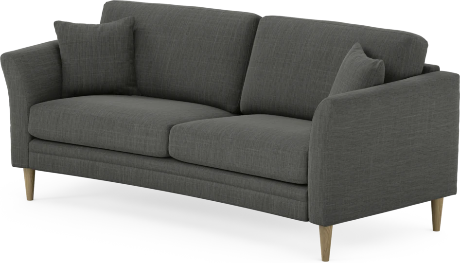 Eden - 2,5-sits soffa svängd - Grå