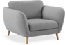 Madison Lux - Fåtölj, 70 cm - Grå