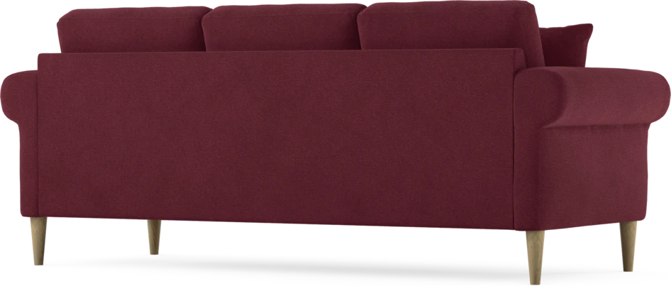 Eden - 3-sits soffa - Röd