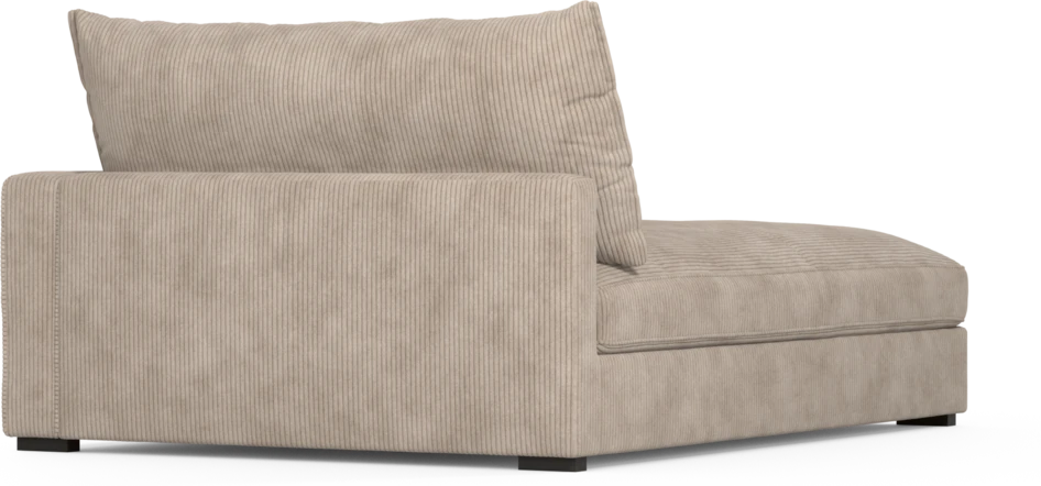 Rossi - Schäslong XL vänster - Beige