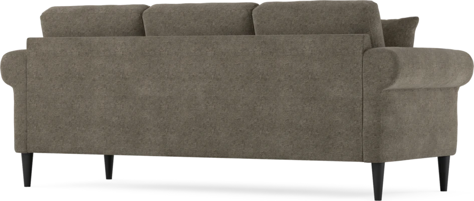 Eden - 3-sits soffa - Brun