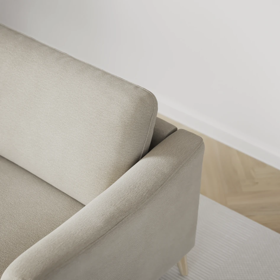 Bridge - 3-sits soffa - Brun