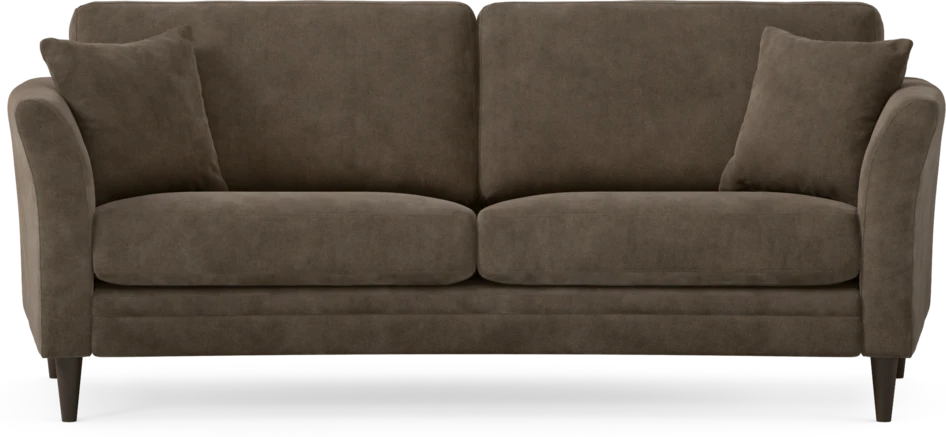 Eden - 2,5-sits soffa svängd - Brun