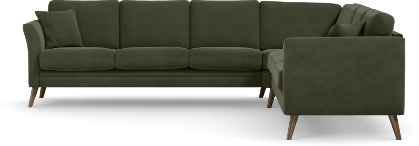 Eden - Hörnsoffa 3+3 - Grön