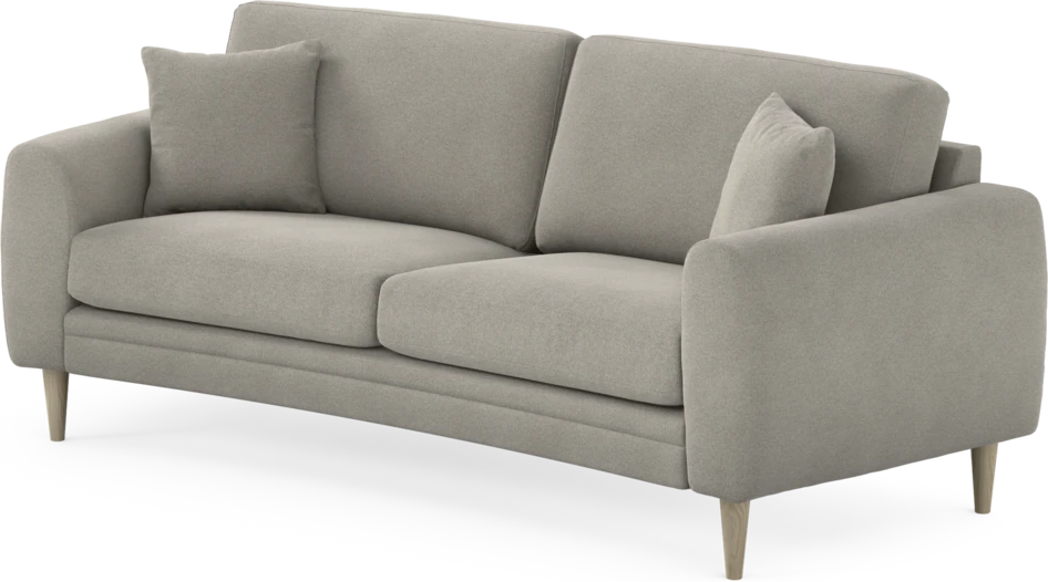 Eden - 2,5-sits soffa svängd - Grå