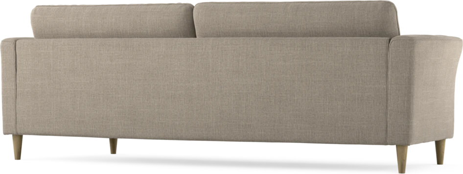 Bridge - 3-sits soffa svängd - Beige