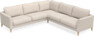 Bridge - Hörnsoffa, 3+3-sits - Beige