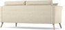 Eden - 2,5-sits svängd - Beige