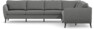 County - Hörnsoffa, 3+2-sits - Grå