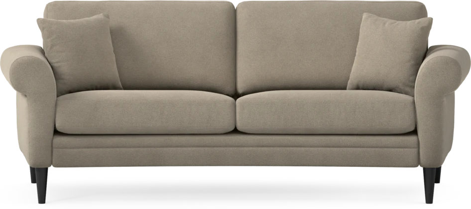 Eden - 2,5-sits soffa svängd - Beige