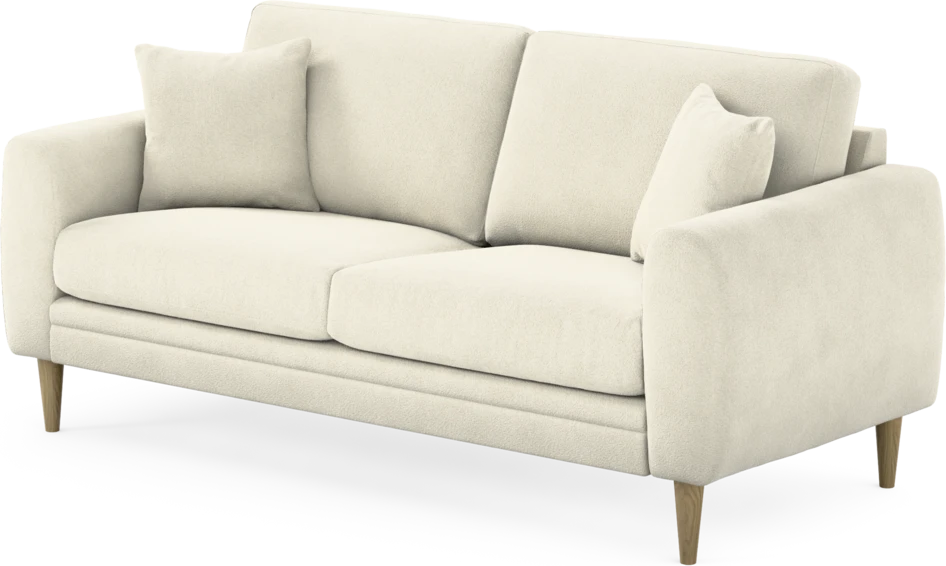 Eden - 2,5-sits soffa - Vit