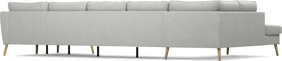 County - 4-sits soffa med divan vänster och schäslong höger - Grå