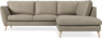 Madison Lux - 2-sits soffa med divan höger - Beige