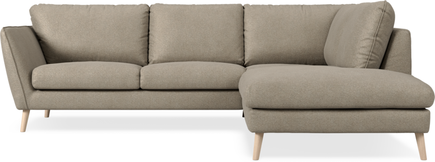 Madison Lux - 2-sits soffa med divan höger - Beige