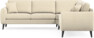 Eden - Hörnsoffa, 2,5+2,5-sits - Beige