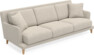 Macy Lux - 3-sits soffa XL - Beige