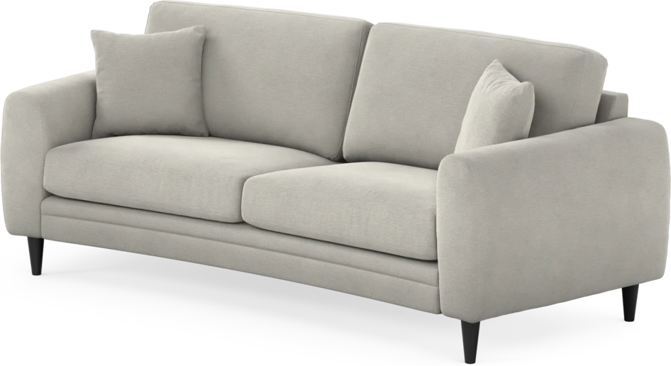 Eden - 2,5-sits soffa svängd - Grå