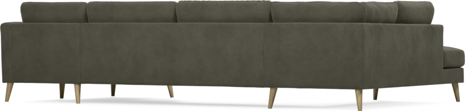Bridge - 3-sits soffa med divan vänster och schäslong höger - Grå
