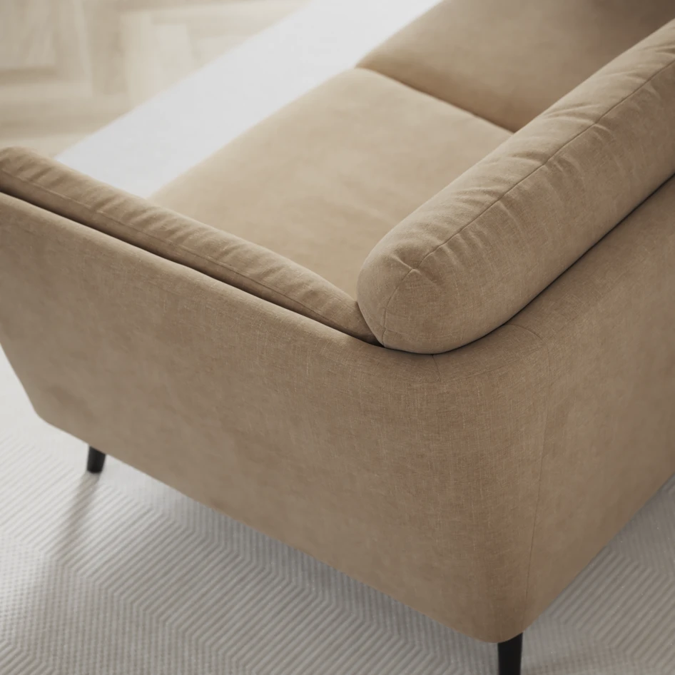 Madison Lux - Hörnsoffa med schäslong höger - Beige