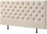 Cape pikerad - Sänggavel, 90-210 cm - Beige