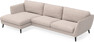 Madison - 3-sits soffa med schäslong vänster - Beige