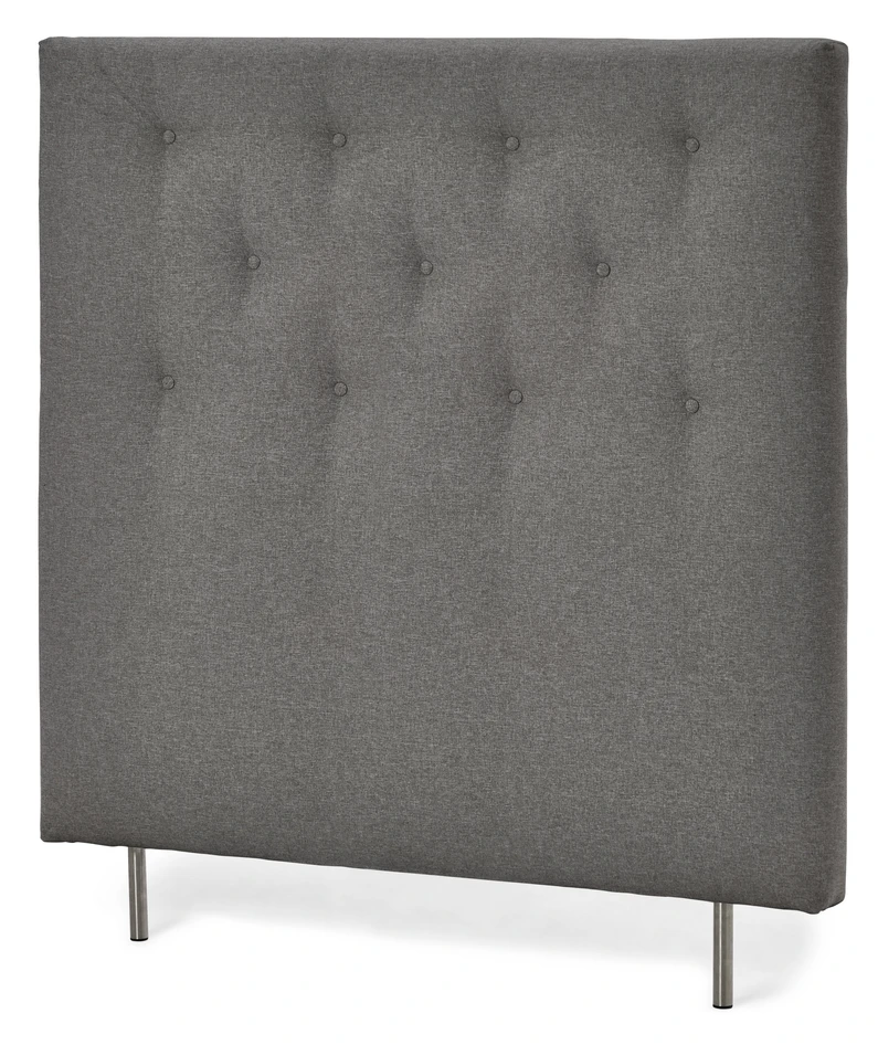Pisa Grand pikerad - Sänggavel, B 90-140 cm - Svart