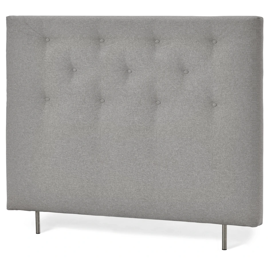 Pisa Grand pikerad - Sänggavel, B 160-210 cm - Grå