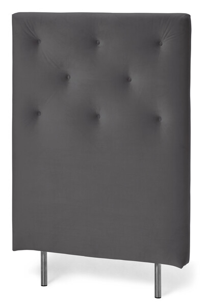 Pisa Grand pikerad - Sänggavel, B 90-140 cm - Svart
