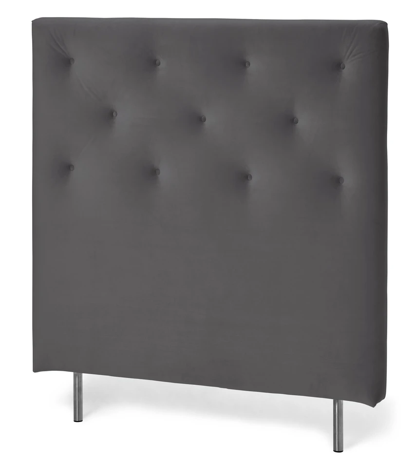 Pisa Grand pikerad - Sänggavel, B 90-140 cm - Svart