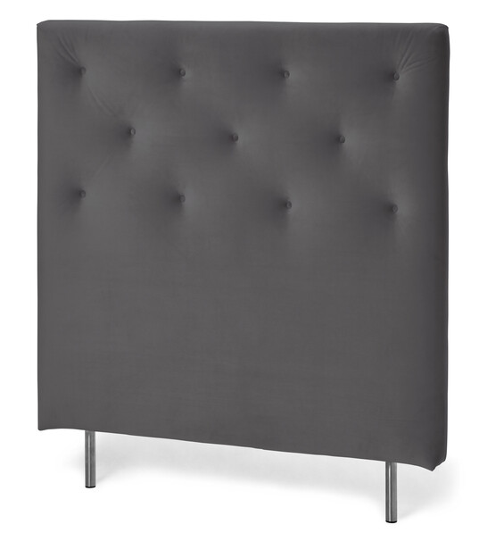 Pisa Grand pikerad - Sänggavel, B 90-140 cm - Svart
