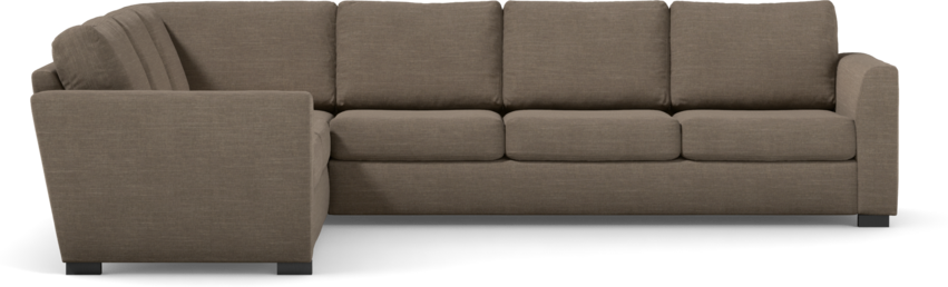 Friday - Hörnsoffa, 2+3-sits - Brun